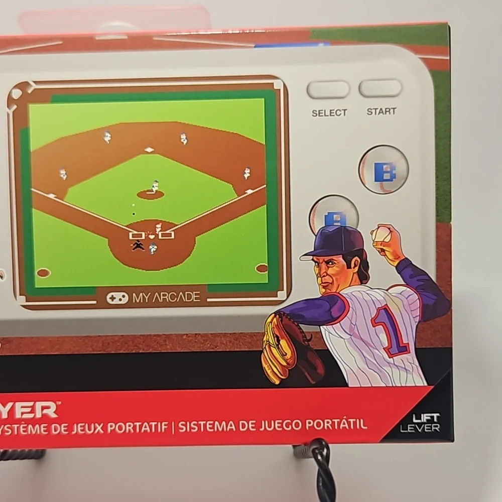 NEW-My Arcade- Bases Loaded Pocket Player - Collectible Handheld Game Console - Picture 4 of 13